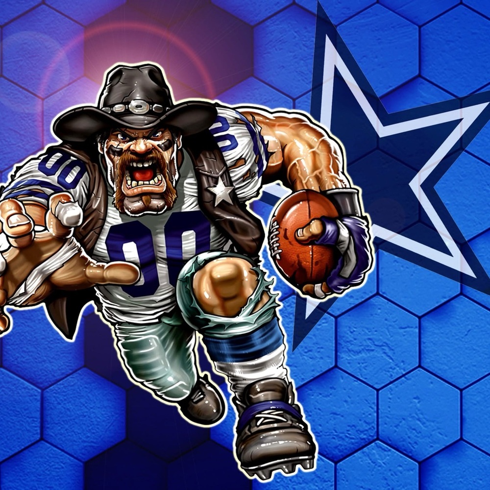 Dallas cowboys Football Graphic tumbler  custom